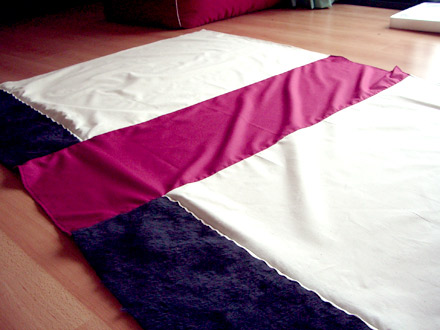 laid flat