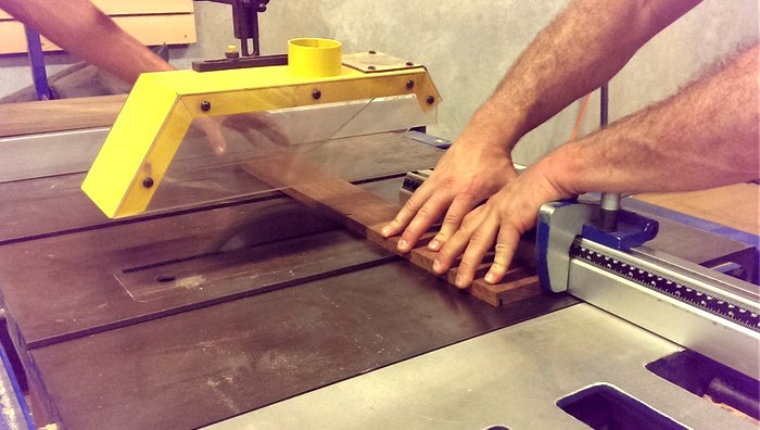 using a table saw