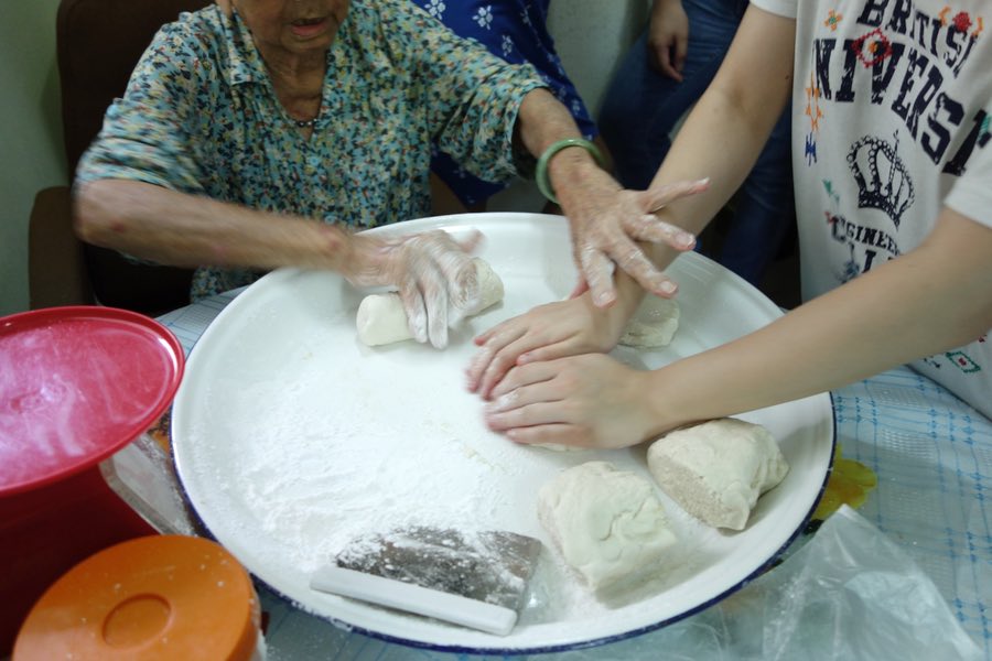 cooking lessons with Grandma